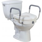 Raised Toilet Seat with Lid