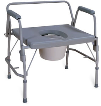 Baratric Drop Arm Commode