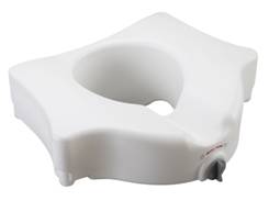 Locking Raised Toilet Seat